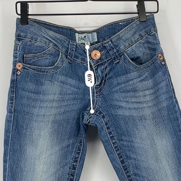 Jolt Skinny Jeans - Classic Blue Wash - Picture 12 of 14